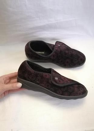 Домашние комнатные утепленные женские тапочки, тапочки