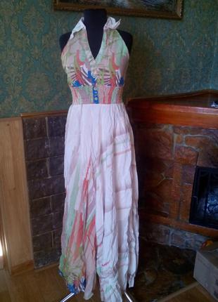 Сарафан в пол хлопок