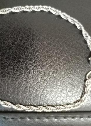 Браслет серебряный 6