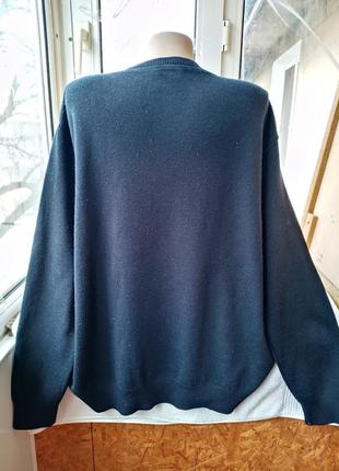 Шерстяной свитер джемпер пуловер большого размера батал шерсть7 фото