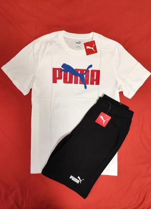 Комплект шорты футболка puma