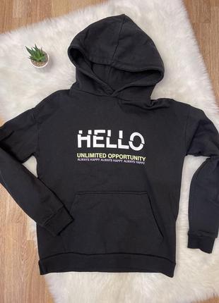 Худі на дівчинку на флісі з капюшоном с&а