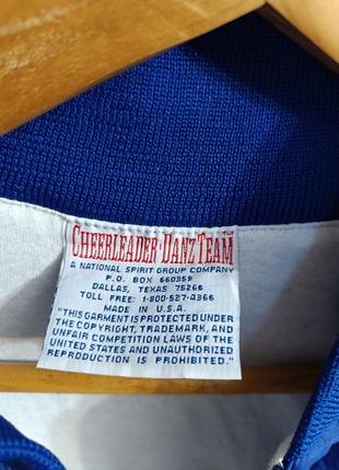 Винтажная клубная куртка бомбер vintage cheerleader danz team
women's jacket made in usa3 фото