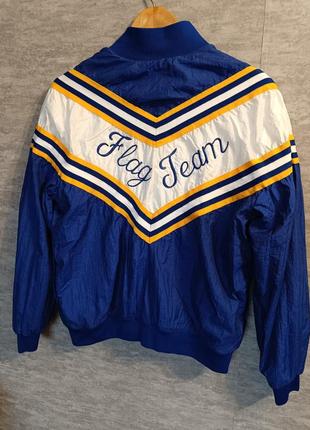 Винтажная клубная куртка бомбер vintage cheerleader danz team
women's jacket made in usa2 фото