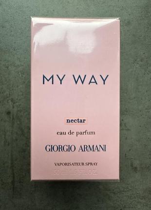 Armani my way nectar edp, жіноча парфумована вода, 50 мл2 фото