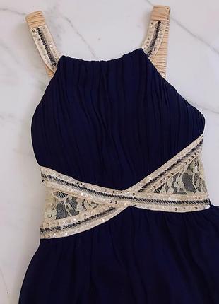 Ніжне вечірнє плаття в паєтках little mistress