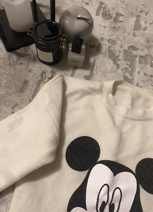 Кофта из мики свитер теплый