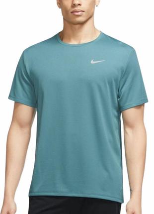 Мужская футболка nike dri fit uv run miler ss