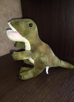 Мягкая игрушка динозавр тираннозавр3 фото