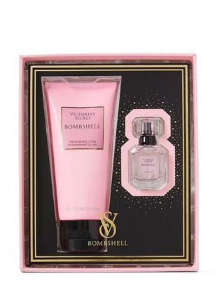 Подарочный набор victoria’s secret bombshell mini fragrance duo набор vs