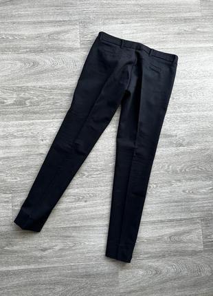 Стильные черные брюки деловые брендовые имталия 38/m bella ragazza4 фото