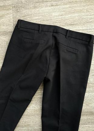 Стильные черные брюки деловые брендовые имталия 38/m bella ragazza5 фото