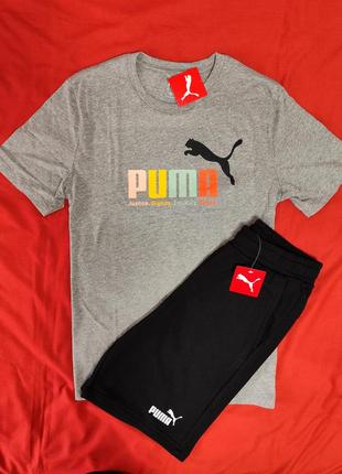 Комплект шорты футболка puma
