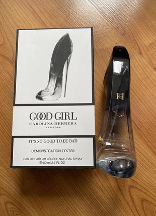 Женские духи carolina herrera good girl legere (tester) 80 ml.1 фото