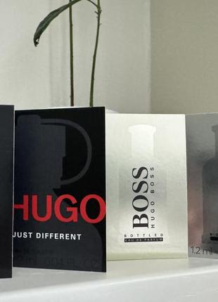 Пробники мужского парфюма hugo boss