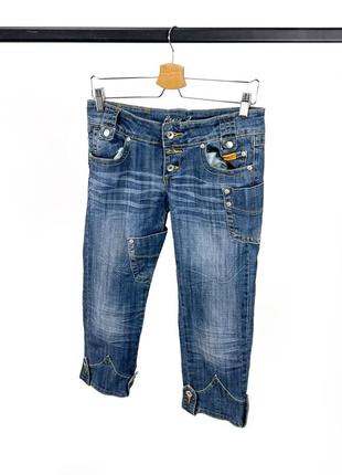 Бриджи джинсовые crazy age, качественные1 фото