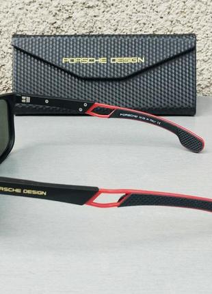 Porsche design очки мужские солнцезащитные синие зеркальные поляризированые3 фото