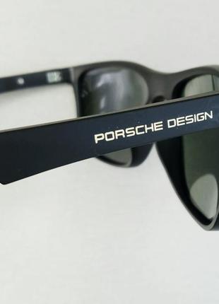 Porsche design очки мужские солнцезащитные синие зеркальные поляризированые6 фото