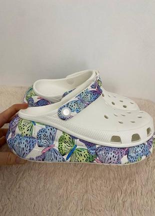 Classic crush butterfly clogs кроксімітали крокси метелика 36 37 38 39