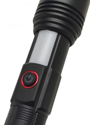 Ліхтар ручний акумуляторний arexes bl-2207-gt-100 з функцією powerbank акумулятор 186503 фото
