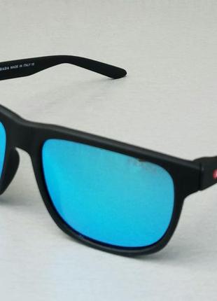 Prada очки мужские солнцезащитные стильные голубые зеркальные поляризированые