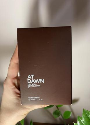 Чоловічий парфум at dawn 80 ml від zara