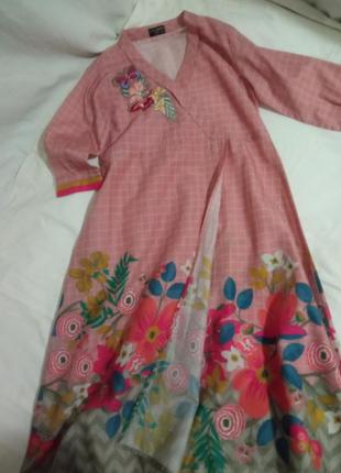 Літнє ошатне плаття на дівчинку 9 років