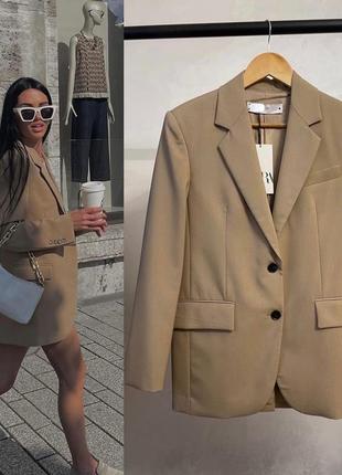 Пиджак блейзер жакет zara