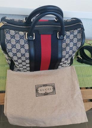 Gucci gg canvas сумка2 фото