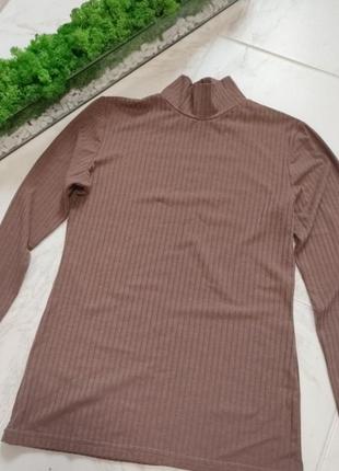 Гольфик размера s в рубчик