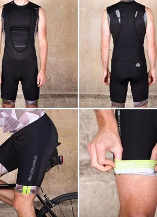 Велошорты  endura m90 graphics bib short (l)3 фото