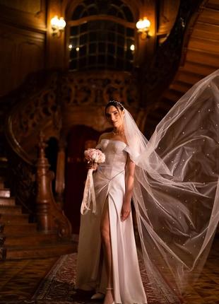 Сукня на весілля/розпис3 фото