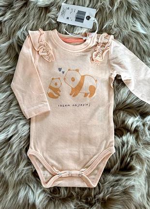 Бодики на малышку размер 62 фирмы 5.10.15