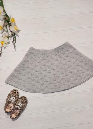 Юбочка в сердечки юбка доя девочки
