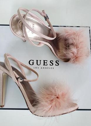 Босоніжки guess натуральна замша оригінал2 фото