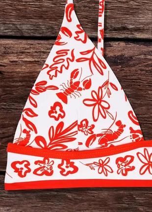 Купальник висока посадка.роздільний купальник топом.купальник завищена талія.бікіні4 фото