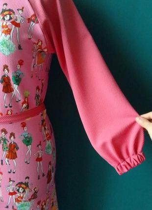 Распродажа!платье трикотаж ручная работа!