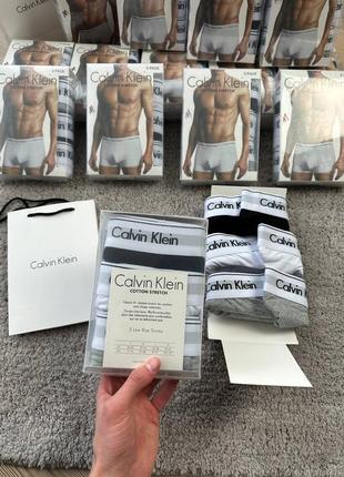 Трусы calvin klein / нижнее белье мужское / кельвины / оригинал4 фото