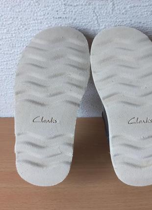 Классные кожаные туфли clarks 22.5 р. по стельке 14,8 см10 фото