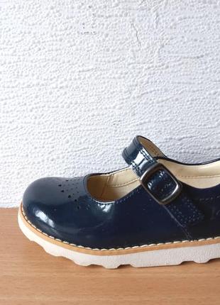 Классные кожаные туфли clarks 22.5 р. по стельке 14,8 см1 фото