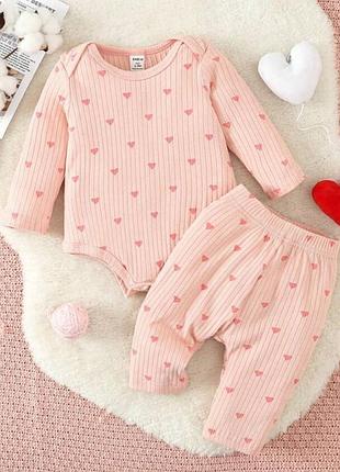 Комплект для дівчинки 68-74 см