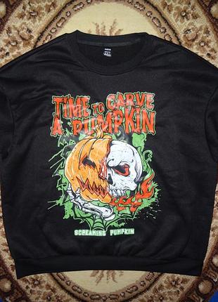 Свитшот свитер shein хеллоуин мужской m