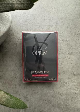 Ysl black opium over red gucci flora gorgeous gardenia eau de parfum, 50 мл