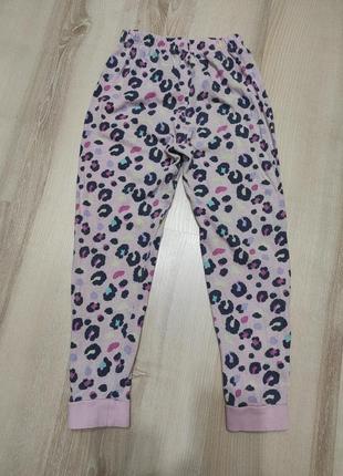 Натуральные пижамные штаны, х/б штаны для сна на 6-8 лет2 фото