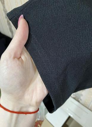 Черные брюки, широкие брюки5 фото