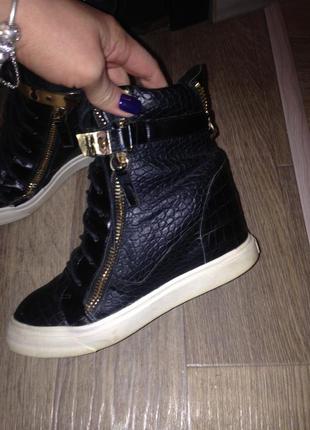 Zanotti кеды сникерсы2 фото