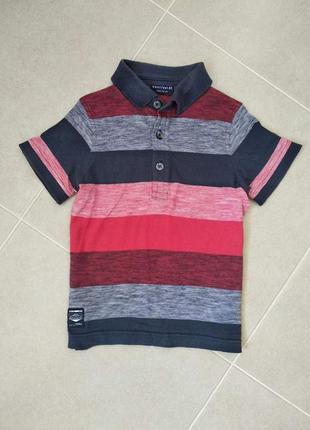 Гарненька футболка - поло від next,  3 роки, 100% коттон