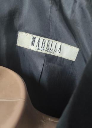 Черный жакет marella. max mara6 фото