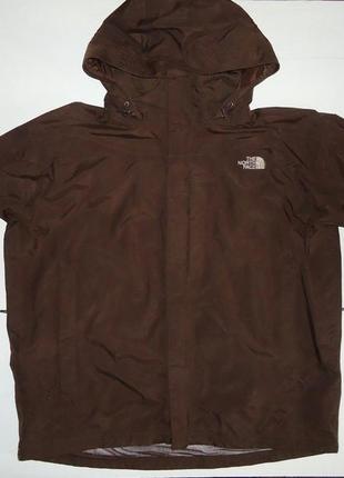 Куртка the north face tnf brown hyvent jacket мембрана оригінал (xl)