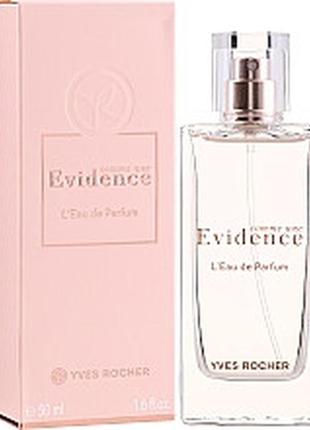 Парфюмерная вода comme une evidence yves rocher 50 мл